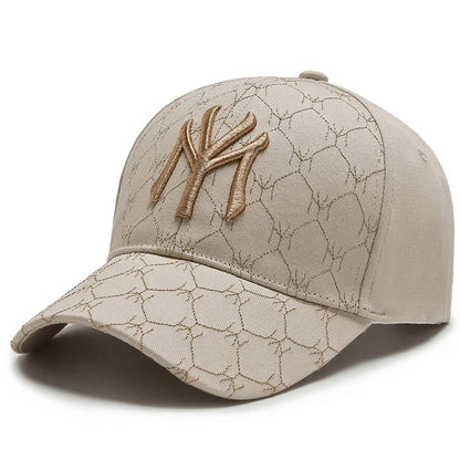Fashion New MY Embroidered Baseball Cap Men Women Outdoor Sport Visor Sun Hat Adjustable Breathable Snapback Hip Hop Hats Gorras