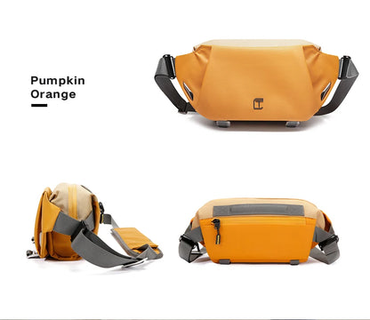 TANGCOOL Waterproof Sling Bag for Men Women Crossbody Fanny Pack Anti Theft Chest Bag For Travel Hiking Cycling