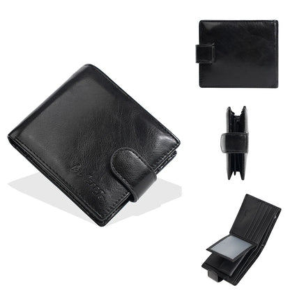 Baellerry New Short Men Wallets Zipper Coin Pocket Business Male Purses High Quality PU Card Holder Small Wallet For Men