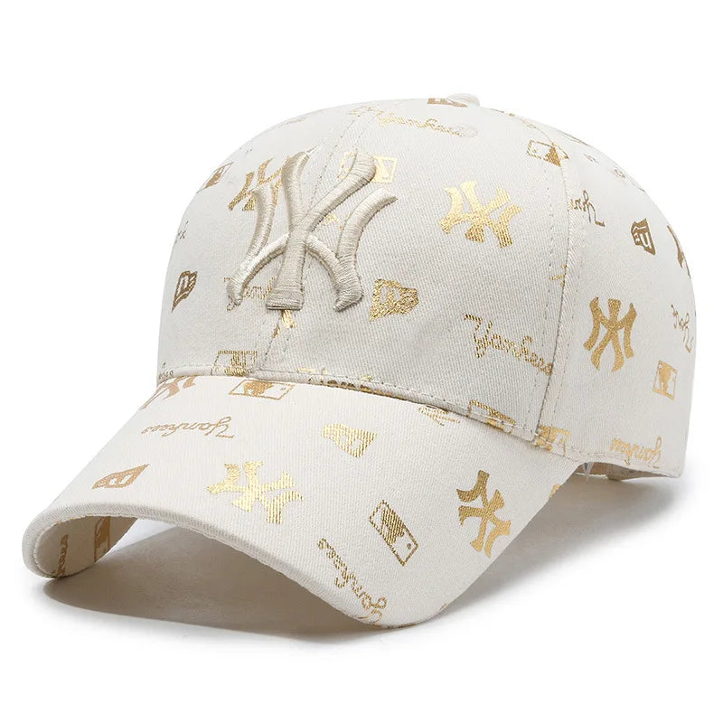 Men Women Baseball Cap Summer Cotton Hat for Outdoor Sports MY Embroidery Snapback Hip-Hop Cap Casual Gorra Hombre Visor Dad Hat