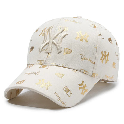 Men Women Baseball Cap Summer Cotton Hat for Outdoor Sports MY Embroidery Snapback Hip-Hop Cap Casual Gorra Hombre Visor Dad Hat