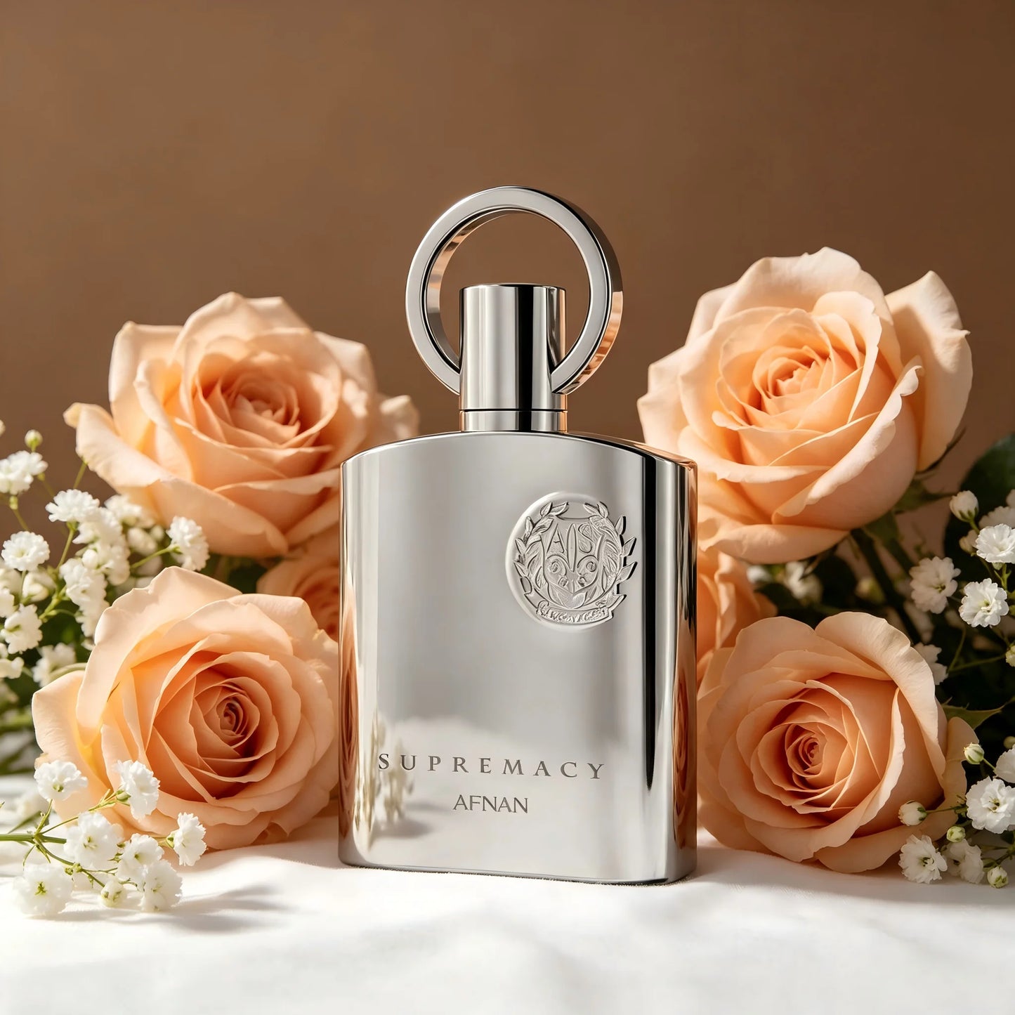 Afnan Supreme Silver Men's perfume, 100ml light essence, with oriental or wooden fragrance, suitable for formal occasions or daily use, with moderate diffusion, and mature and stable men must enter!