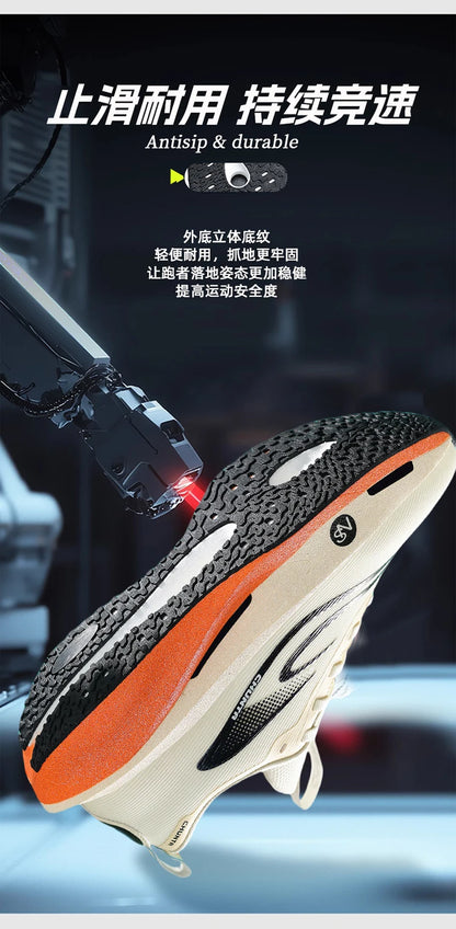 Running Shoes Carbon Board Speciality Sports Marathon Men Breathable Lightweight Women's Comfortable Athletic Chunta Sneakers