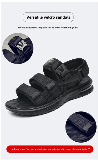High Quality Men's Sandals Designer Platform Sandals for Men Fashion Outdoor Casual Sports Sandals 2025 Summer Beach Sandalias