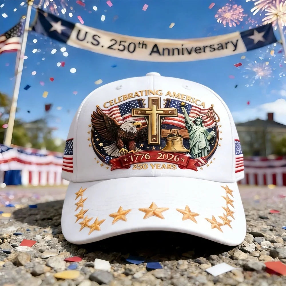 Us 250th Anniversary Cap Vintage Adjustable Baseball Cap Statue Of Liberty Hat Comfortable Patriotic Baseball Cap For Casual
