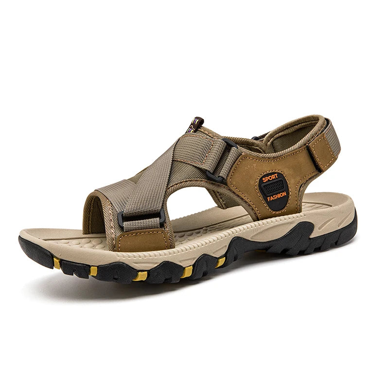 Summer Outdoor Sandals Leisure Fashion Sneakers Vacation, Beach Breathable, Wear-Resistant Hiking and Walking, Men's Sandals