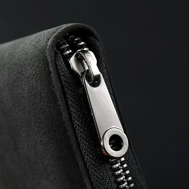Supernatural Multifunctional Card Bag 11 Cards Slot Credit Card Holder Anti Demagnetization Wallets Cover Zipper Wallet for Men