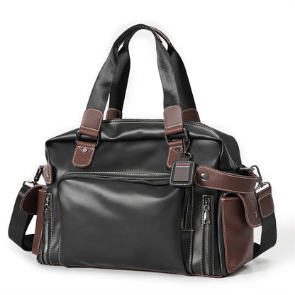 High Quality Handbag Men Business Briefcase Vinatge Fashion Top-Handle Bags For Men Large capacity Travel Laptop Bags Satchels