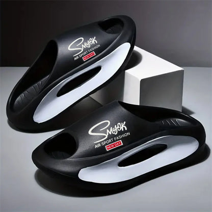 Men Slippers Women Shoes Summer Beach Slippers Luxury Brand Outdoor Indoor Eva Soft Flip Flops Male  Anti-slip Shoes