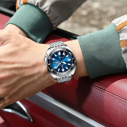 POEDAGAR Luxury Quartz Men Clock Waterproof Luminous Business Man Wristwatch Stainless Steel Date Week Sport Men's Watches Reloj