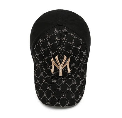 Fashion New MY Embroidered Baseball Cap Men Women Outdoor Sport Visor Sun Hat Adjustable Breathable Snapback Hip Hop Hats Gorras