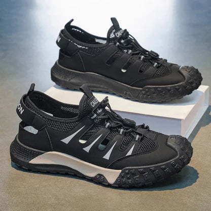Tenis Masculino 2026 Hot Sale Summer Men Hollow Out Shoes Breathable Beach Shoes Non Slip Wear-resistant Sports Casual Sandals