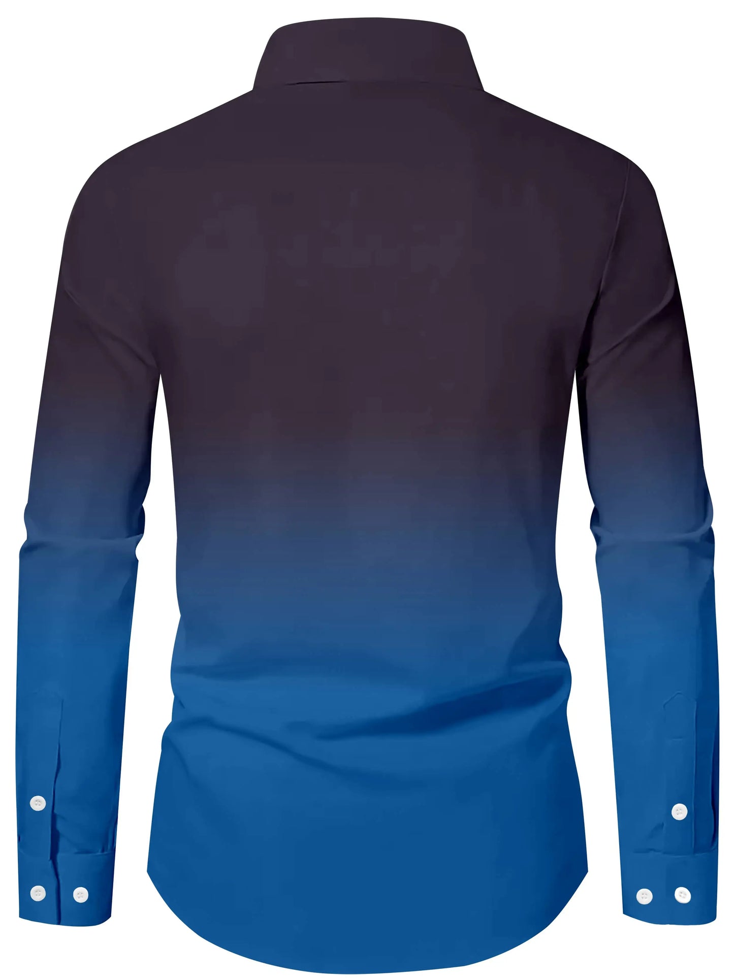 Casual men's long sleeved shirt, fashionable digital printed top, outdoor hiking top, machine washable