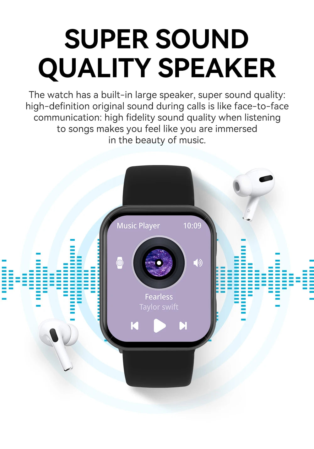 VS30 PRO Smart Watch 1.93-inch AMOLED Display Bluetooth Call Sports Modes Health Monitoring 1ATM Waterproof Custom Watch Fa