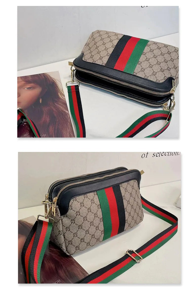 Fashion Popular Women's Bag Trend Brand Printed Versatile Shoulder Bag High-end Elegant Crossbody Bag Designer Luxury Handbags