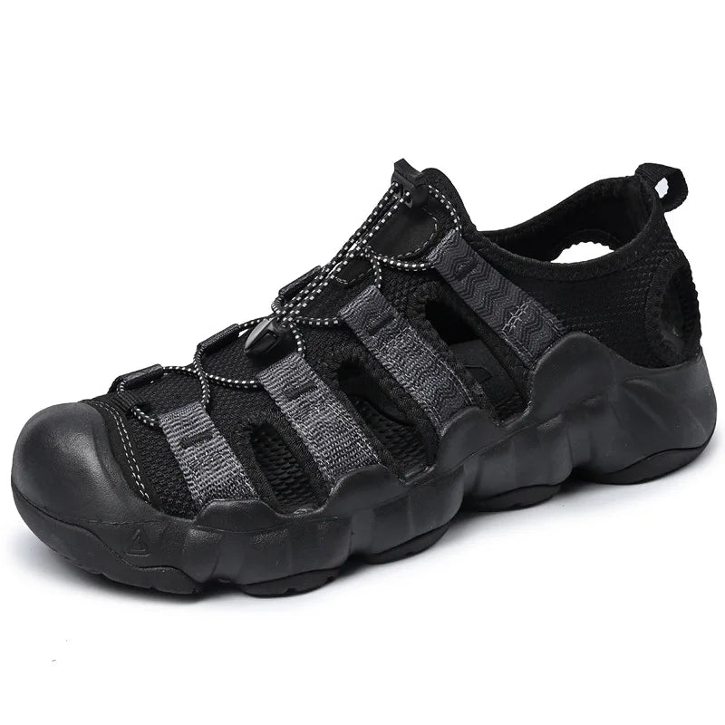 Brand Summer Men's Sandals Fashion Design Beach Men Sandals Outdoor Couple Wading Sandals Non-slip Flat Men Sneakers Size 36-46