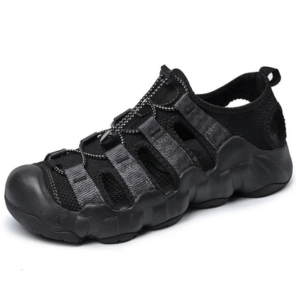 Brand Summer Men's Sandals Fashion Design Beach Men Sandals Outdoor Couple Wading Sandals Non-slip Flat Men Sneakers Size 36-46