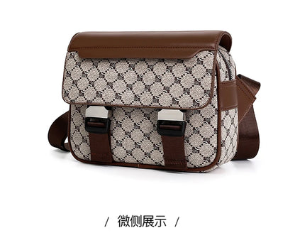 2026 New Design Shoulder Bag Men Crossbody Bag Fashion Business PU Leather Chest Bag Male Mobile Phone Bag Purses Handbags