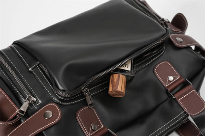 High Quality Handbag Men Business Briefcase Vinatge Fashion Top-Handle Bags For Men Large capacity Travel Laptop Bags Satchels