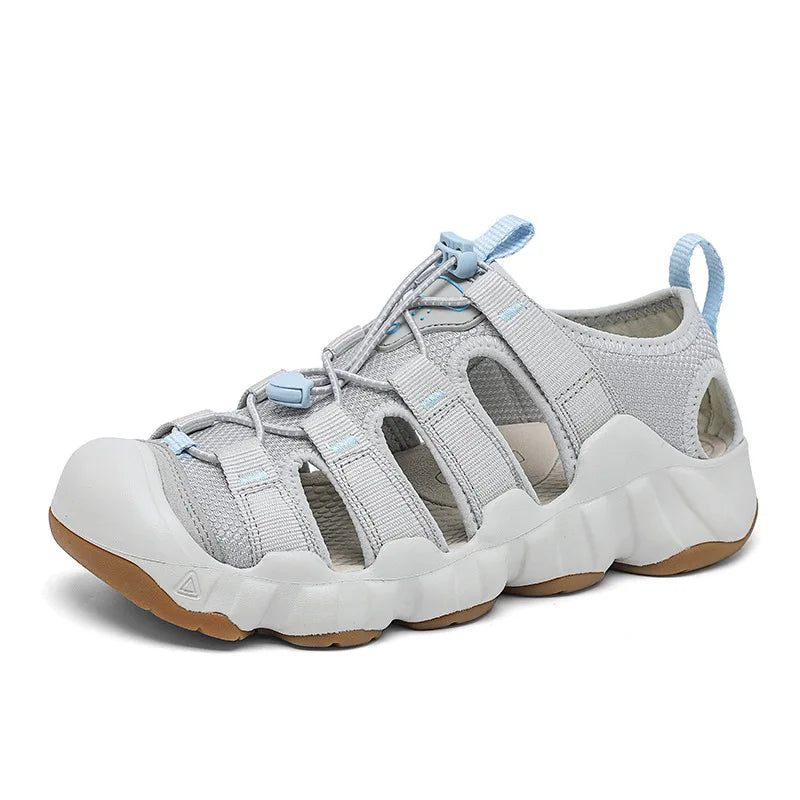 Brand Summer Men's Sandals Fashion Design Beach Men Sandals Outdoor Couple Wading Sandals Non-slip Flat Men Sneakers Size 35-46