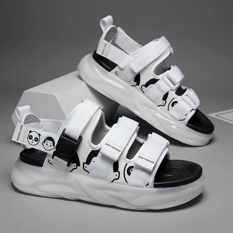 High Quality Men's Sandals Designer Platform Sandals for Men Fashion Outdoor Casual Sports Sandals 2026 Summer Beach Sandalias