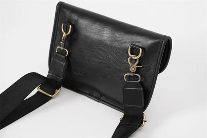 Fashion Badge Rivet Crossbody Bag Men Luxury Brand Designer Shoulder Bag Men Satchels Shoulder Messenger Bags Handbags Bolsos