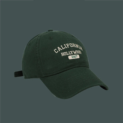 Retro Letter Embroidery Baseball Caps For Women Men Summer Sport Visors Snapback Cotton Cap Unisex Hip Hop Hat Streetwear Hats