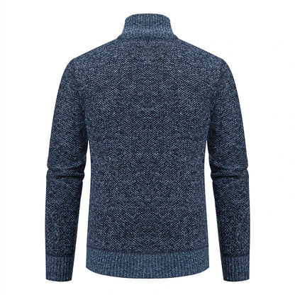 Spring Autumn Knit Cardigan Men Sweater Coat Man Clothes Brown Grey Brand Male Knitting Jackets