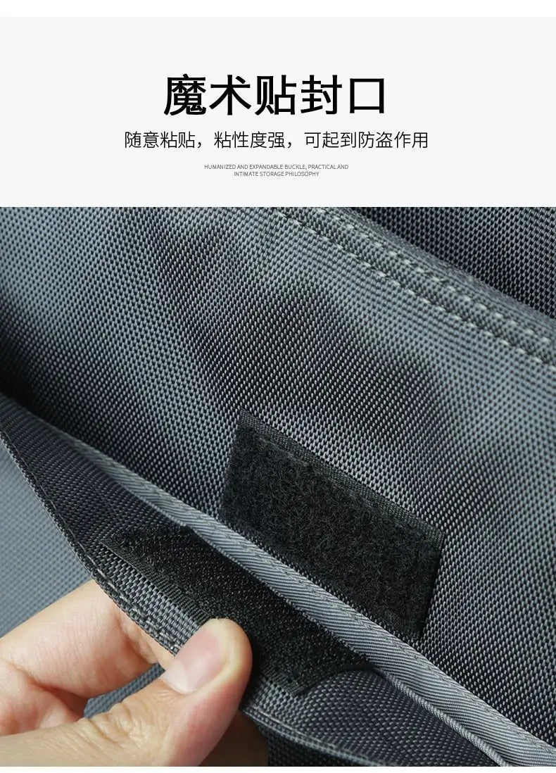 14 Pocket Men Shoulder Messenger Bag Waterproof Crossbody Bags Waterproof Oxford Travel Handbag Large Capacity Storage Work Bags