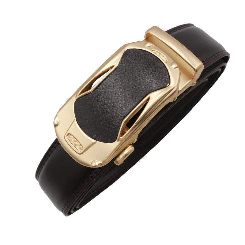 Women man Genuine Leather Belt For Female Strap Casual All-match Ladies Adjustable Belts Designer Automatic man belt buckle