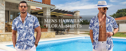 New Men's Large Size Shirts Daily Versatile Comfortable Breathable Short-sleeved Men's Button-down Shirts Fashion Men's Clothing