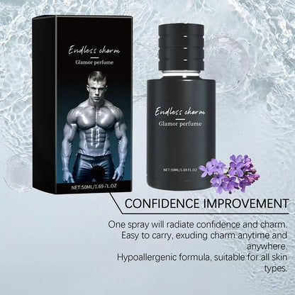 Men's Long Lasting Charm Body Fragrance Enhance Attractiveness Men's Body Fragrances Spray Long Lasting Men's Dating Fragrance