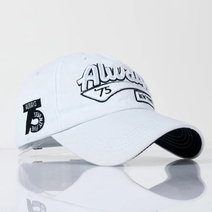 Men Women Baseball Cap Fashion Embroidered Bone Dad Hats Outdoor Sports Sunshade Hip Hop Cotton Sun Visor Snapback Gorras H035