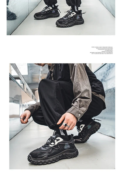 Men's sports running shoes breathable anti slip casual sneaker outdoor walking shoes for male students and men