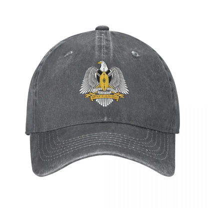 Men Baseball Cap South Sudan Emblem Charcoal Washed Denim Classic Vintage Cotton Dad Trucker Hat Unisex Adult