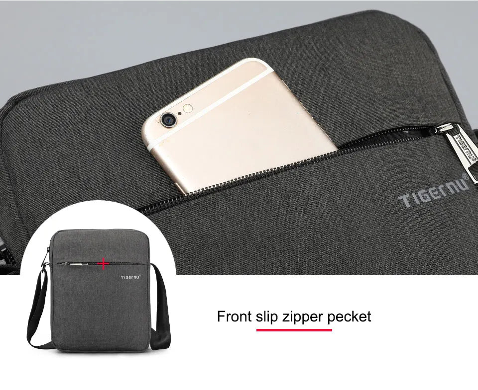 Tigernu New Men Messenger Bag High Quality Waterproof Shoulder Bag For Men Business Travel Crossbody Bag Male Mini Bag