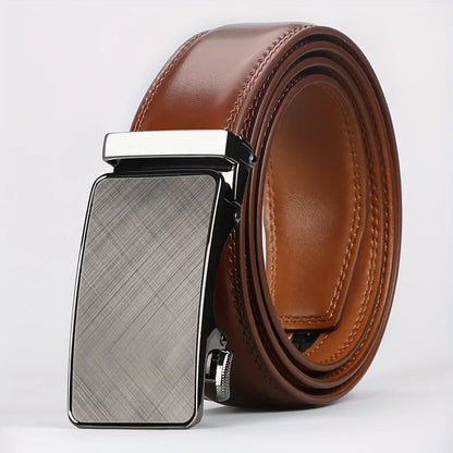 Genuine Leather men belts Casual Fashion Business Men Belt Durable alloy buckle high-quality belt decoration suitable for jeans