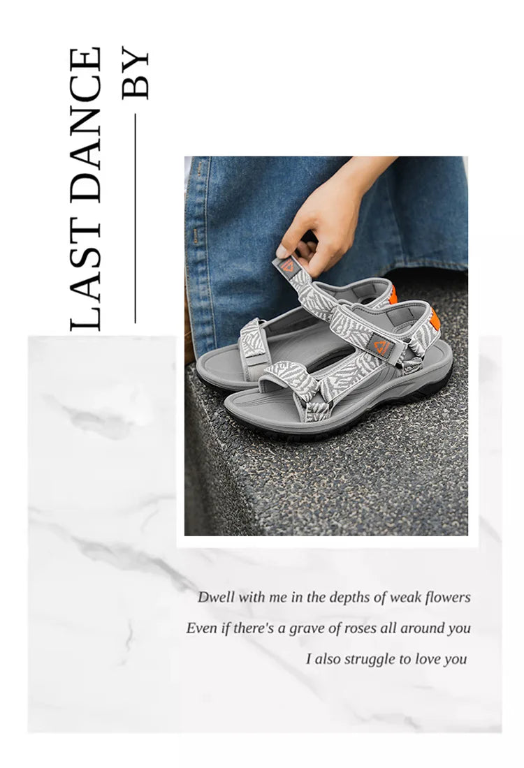 2026 New  Men's Hiking Sport Sandals Lightweight Leisure Beach Shoes Summer Open-Toe Breathable Travel Walking Sandials