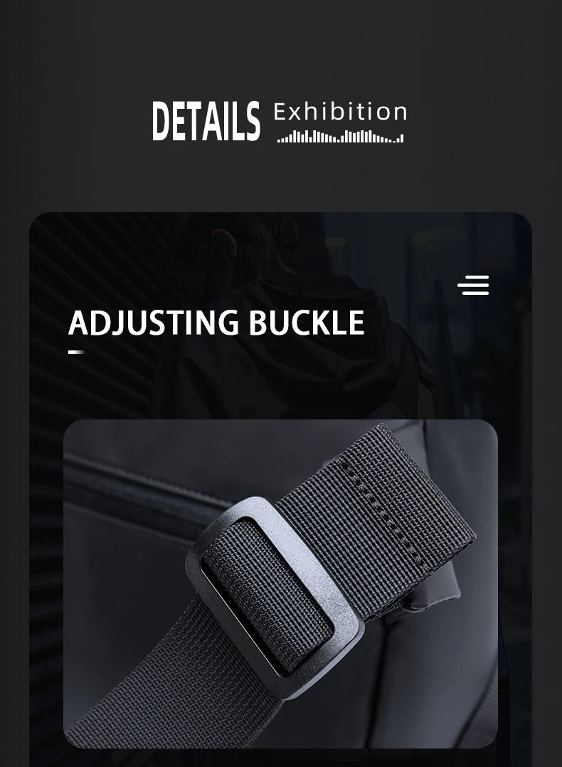 MATE ELAN Minimalism Waterproof Men Crossbody laptop Messenger Bags Simple Casual Male Nylon Travel Shoulder Bag School Bookbag