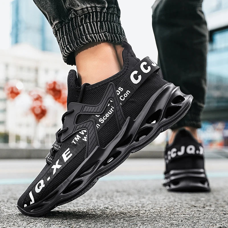 MAEDEF 2024 Men Running Sneakers Lightweight Sport Shoes Classical Mesh Breathable Casual Shoes Male Fashion Moccasins Sneakers