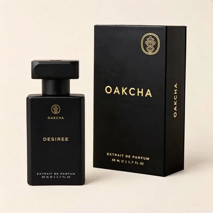 OAKCHA Desiree Extrait De Parfum 50ml 1.7oz Long-Lasting Fragrance, Unisex Scent, Perfect Gift ChoiceLong-Lasting Fragrance, Unisex Scent, Perfect Gift Choice