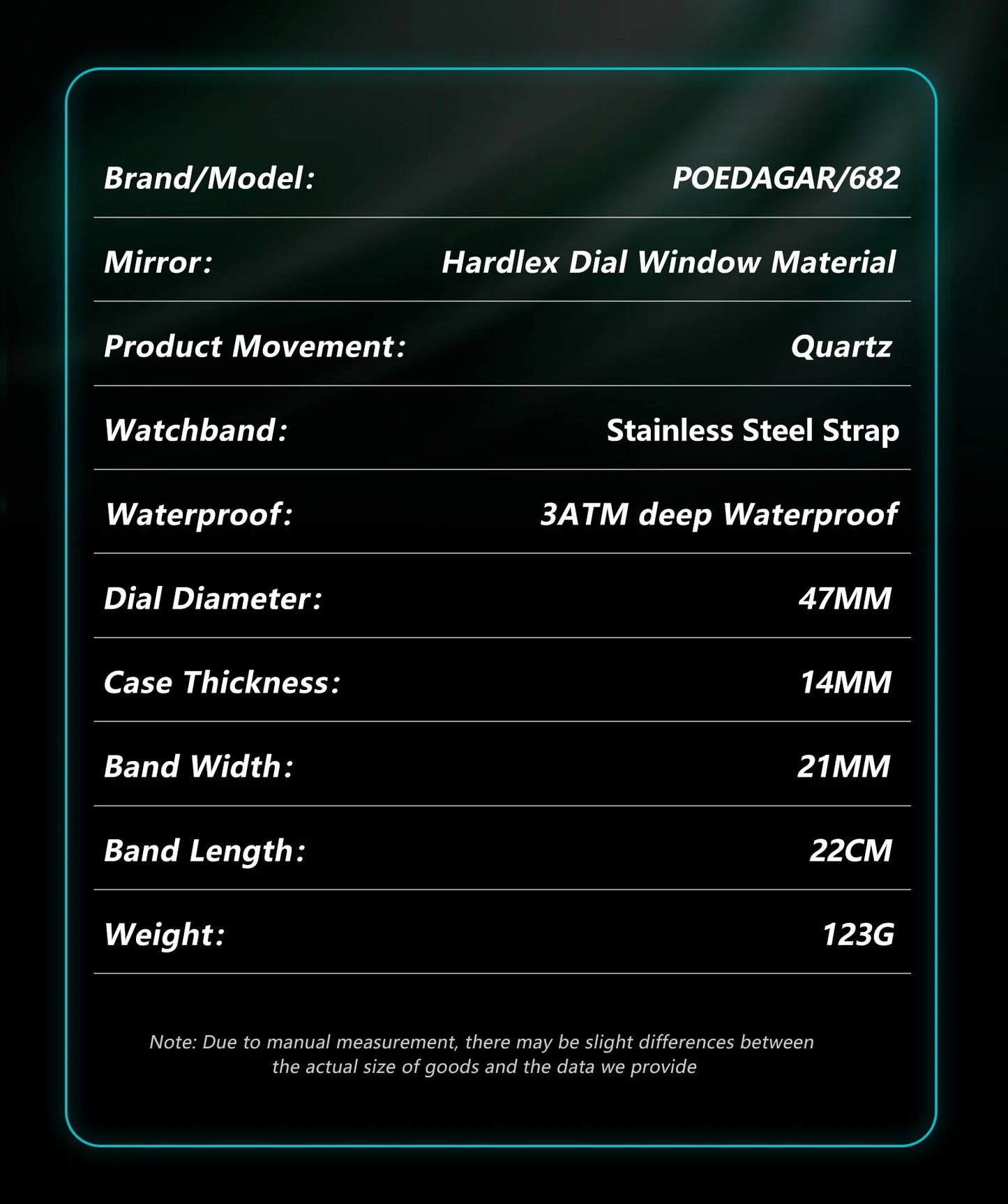 POEDAGAR Luxury Quartz Men Clock Waterproof Luminous Business Man Wristwatch Stainless Steel Date Week Sport Men's Watches Reloj