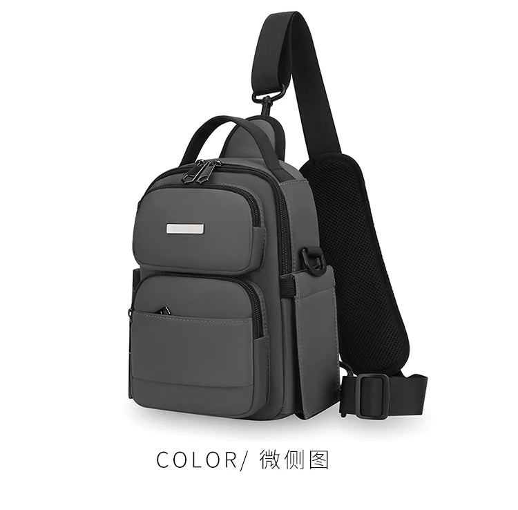 Men's Bag Outdoor Travel Shoulder Bag High Quality Nylon Crossbody Bags For Man Multi Functional Men's Handbag Bag Waist Packs