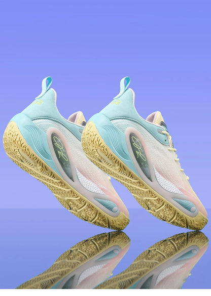 Men's Basketball Shoes Breathable Cushioning Non-Slip Wearable Runing Shoes Gym Training Athletic Basketball Sneakers for Women
