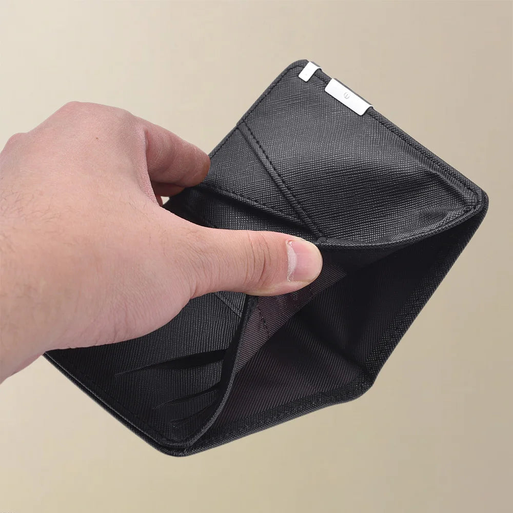 Men's Mini Multi-Functional Wallet Personalized Dragon Pattern PU Leather Credit Card Storage Wallet