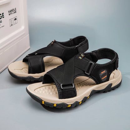 Summer Outdoor Sandals Leisure Fashion Sneakers Vacation, Beach Breathable, Wear-Resistant Hiking and Walking, Men's Sandals