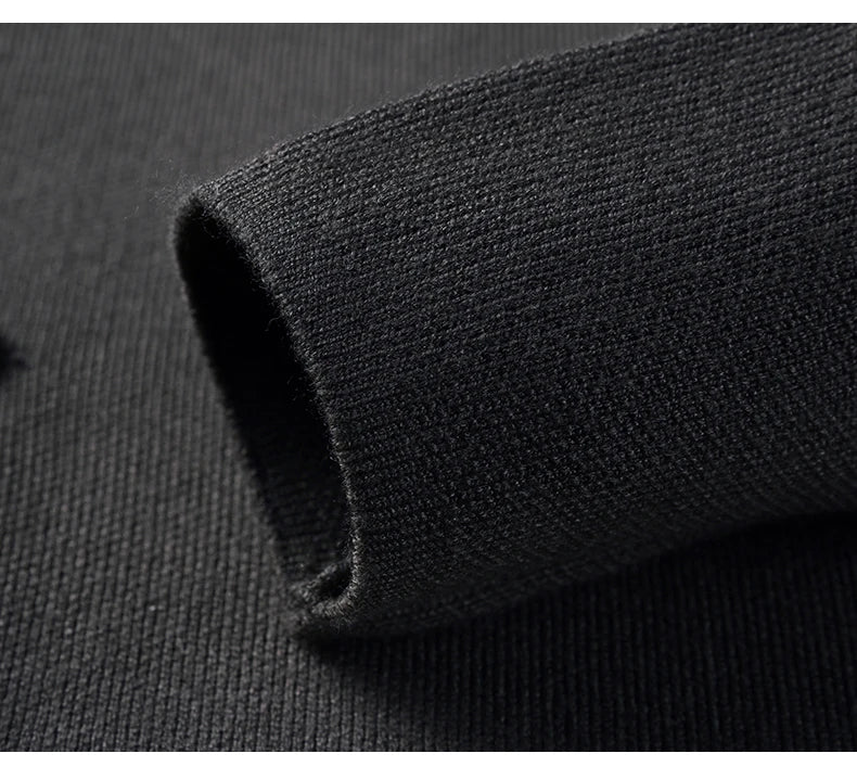 Autumn and Winter New Men's Long-Sleeved Sweater Youth Popularity Cardigan Men's Knitwear Sweater Lapel Youth Thin Coat