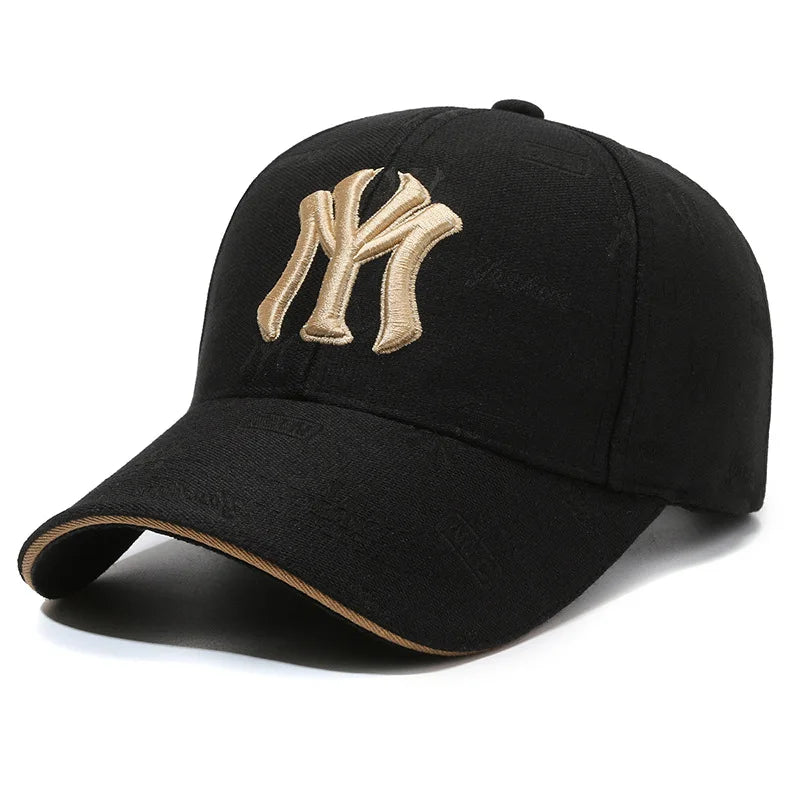 Fashion New High Quality Women Men Cap Hat Cool Lady Male MY Letters Baseball Cap Outdoor Visors Sun Cap Hat For Women Men