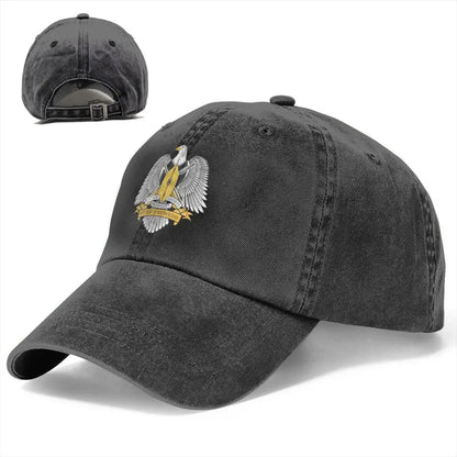 Men Baseball Cap South Sudan Emblem Charcoal Washed Denim Classic Vintage Cotton Dad Trucker Hat Unisex Adult