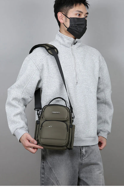 Men's Bag Outdoor Travel Shoulder Bag High Quality Nylon Crossbody Bags For Man Multi Functional Men's Handbag Bag Waist Packs
